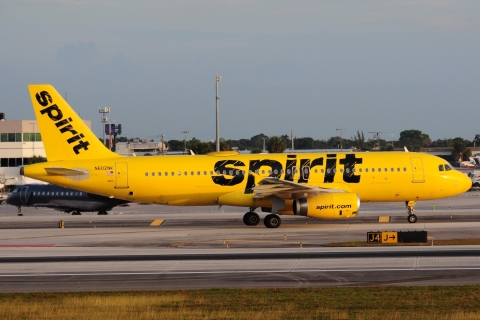 N602NK - A320-232 - Spirit Airlines - FLL - 27-11-2025
