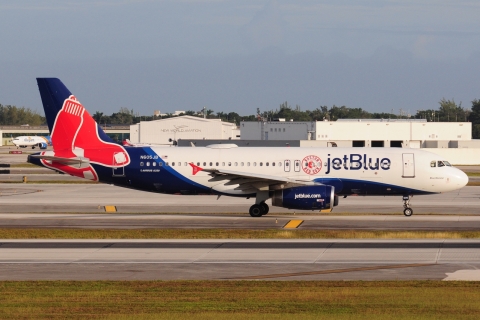 N605JB - A320-232 - JetBlue Airways - FLL - 27-11-2025
