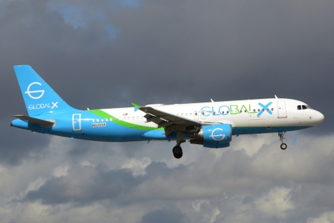 N628VA - A320-214 - GlobalX Airlines - MIA - 26-11-2025