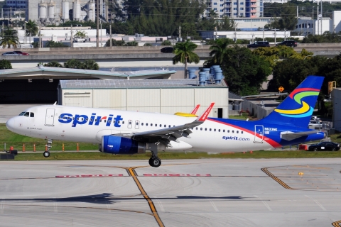 N633NK - A320-232(WL) - Spirit Airlines - FLL - 27-11-2025