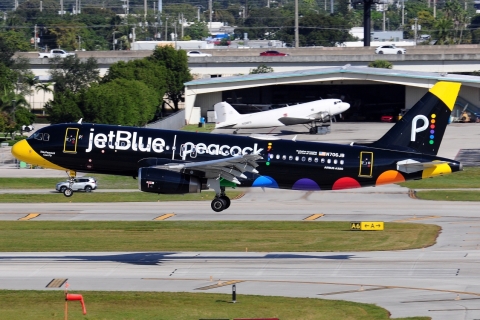 N706JB - A320-232 - JetBlue Airways - FLL - 27-11-2025