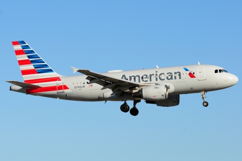 N748UW - A319-112 - American Airlines - MIA - 29-11-2025