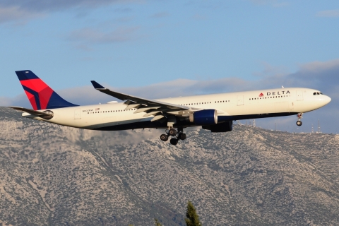 N802NW - A330-323 - Delta Air Lines - ATH - 03-04-2025
