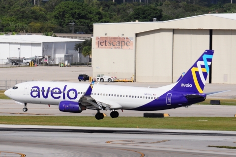 N812VL - 737-8EH(WL) - Avelo Airlines - FLL - 27-11-2025