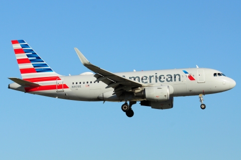 N9018E - A319-115(WL) - American Airlines - MIA - 29-11-2025