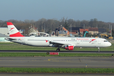 OE-LBC - A321-111 - Austrian Airlines - BRU - 01-04-2025
