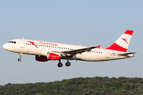 OE-LBY - A320-214 - Austrian Airlines - VIE - 25-06-2025