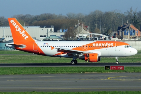 OE-LKK - A319-111 - easyJet Europe - BRU - 01-04-2025