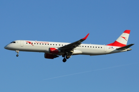 OE-LWE - ERJ-195LR (ERJ-190-200 LR) - Austrian Airlines - BRU - 11-05-2025