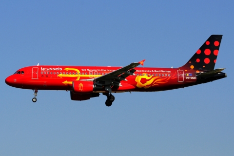 OO-SNO - A320-216 - Brussels Airlines - BRU - 13-05-2025