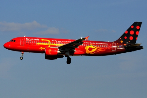 OO-SNO - A320-216 - Brussels Airlines - BRU - 19-05-2025