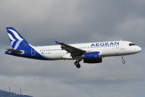 SX-DGB - A320-232 - Aegean Airlines - ATH - 03-04-2025