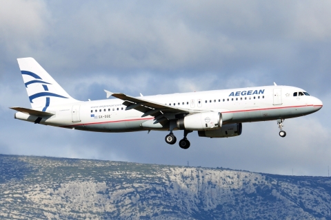 SX-DGE - A320-232 - Aegean Airlines - ATH - 03-04-2025