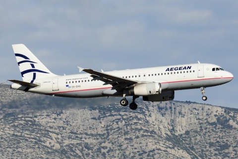 SX-DVG - A320-232 - Aegean Airlines - ATH - 03-04-2025
