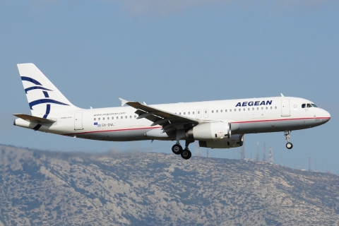 SX-DVL - A320-232 - Aegean Airlines - ATH - 04-04-2025