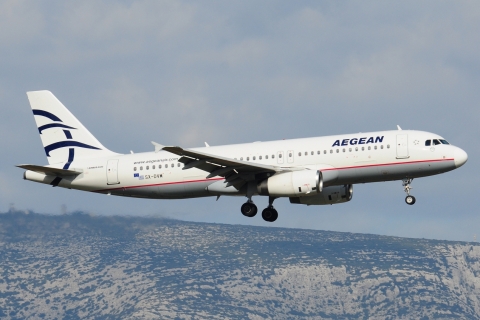 SX-DVM - A320-232 - Aegean Airlines - ATH - 04-04-2025