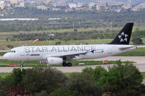 SX-DVQ - A320-232 - Aegean Airlines - ATH - 01-04-2025