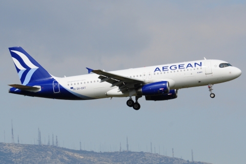 SX-DVT - A320-232 - Aegean Airlines - ATH - 04-04-2025
