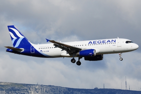 SX-DVW - A320-232 - Aegean Airlines - ATH - 03-04-2025