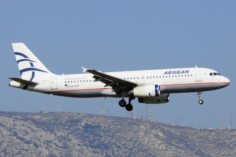 SX-DVY - A320-232 - Aegean Airlines - ATH - 04-04-2025