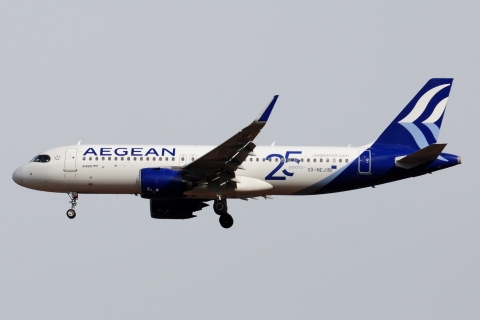 SX-NEJ - A320-271N(WL) - Aegean Airlines - ATH - 04-04-2025b
