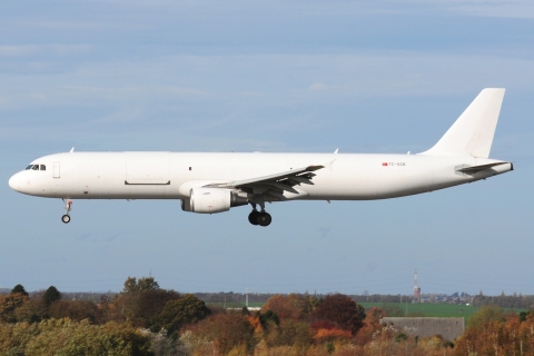 TC-GCB - A321-211 - BBN Airlines - LGG - 04-11-2025