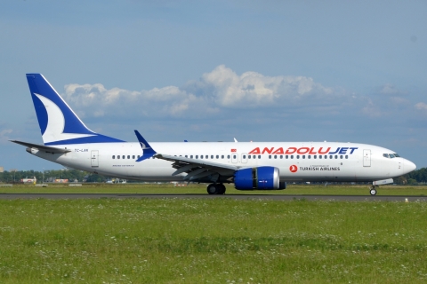 TC-LAK - 737-8 MAX - Anadolu Jet - AMS - 25-08-2025