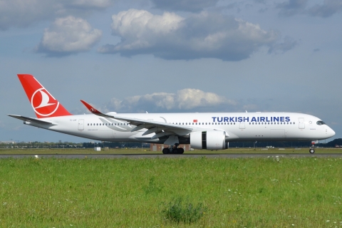 TC-LHF - A350-941 - Turkish Airlines - AMS - 25-08-2025