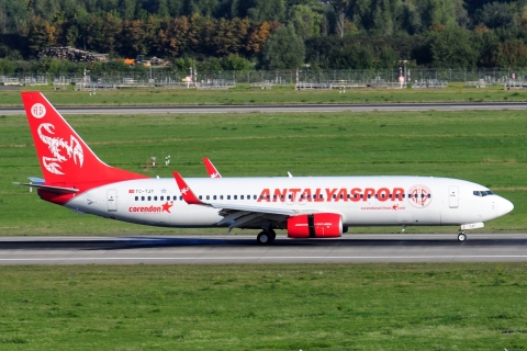 TC-TJY - 737-8AS(WL) - Corendon Airlines - DUS - 19-08-2025