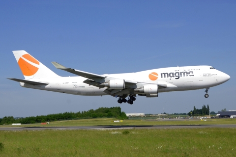TF-AMP - 747-481 - Magma Aviation - LGG - 20-05-2025