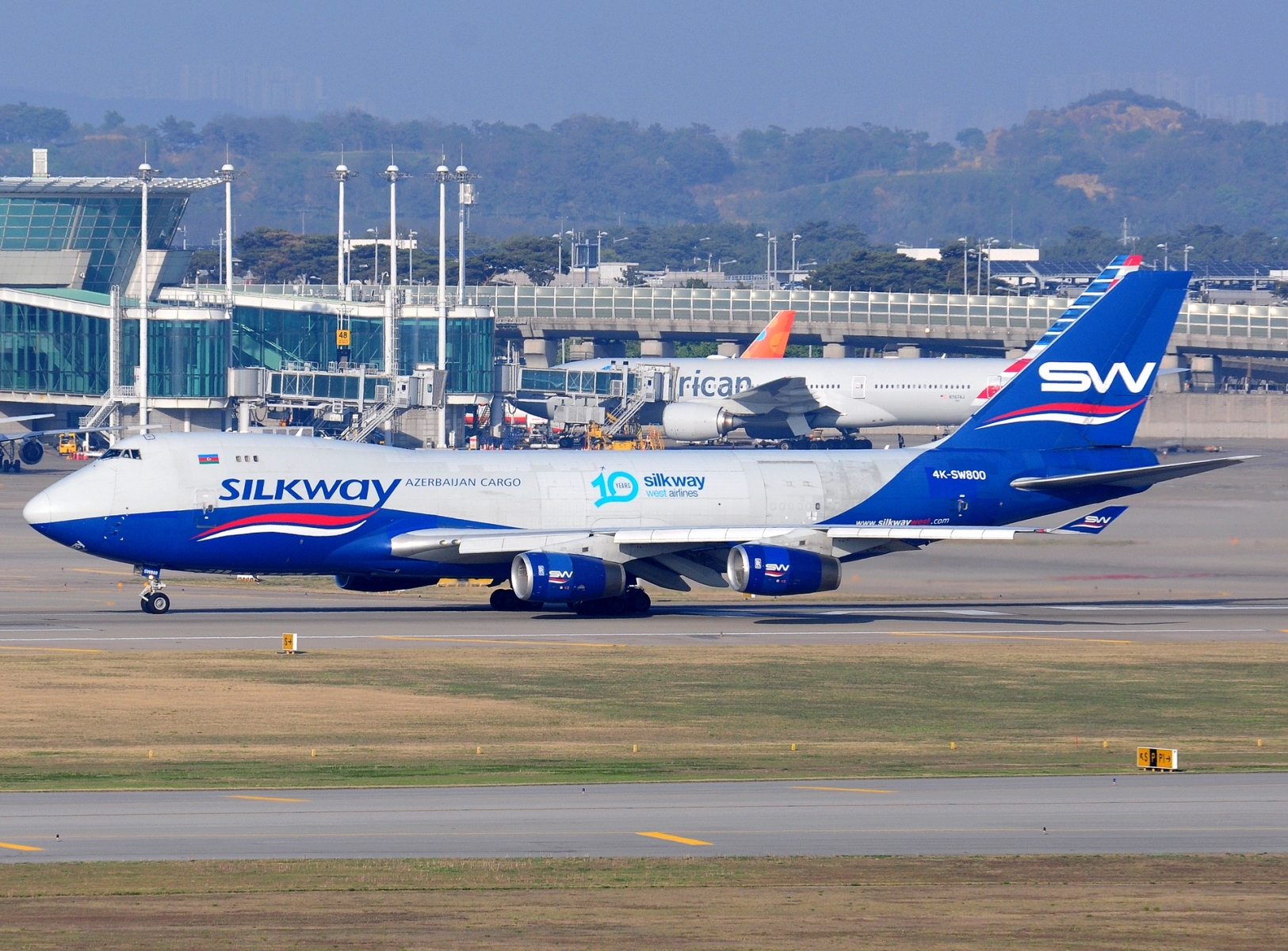 4K-SW800 _ 747-4R7F _ Silk Way Airlines _ ICN _ RKSI _ 01-05-2026