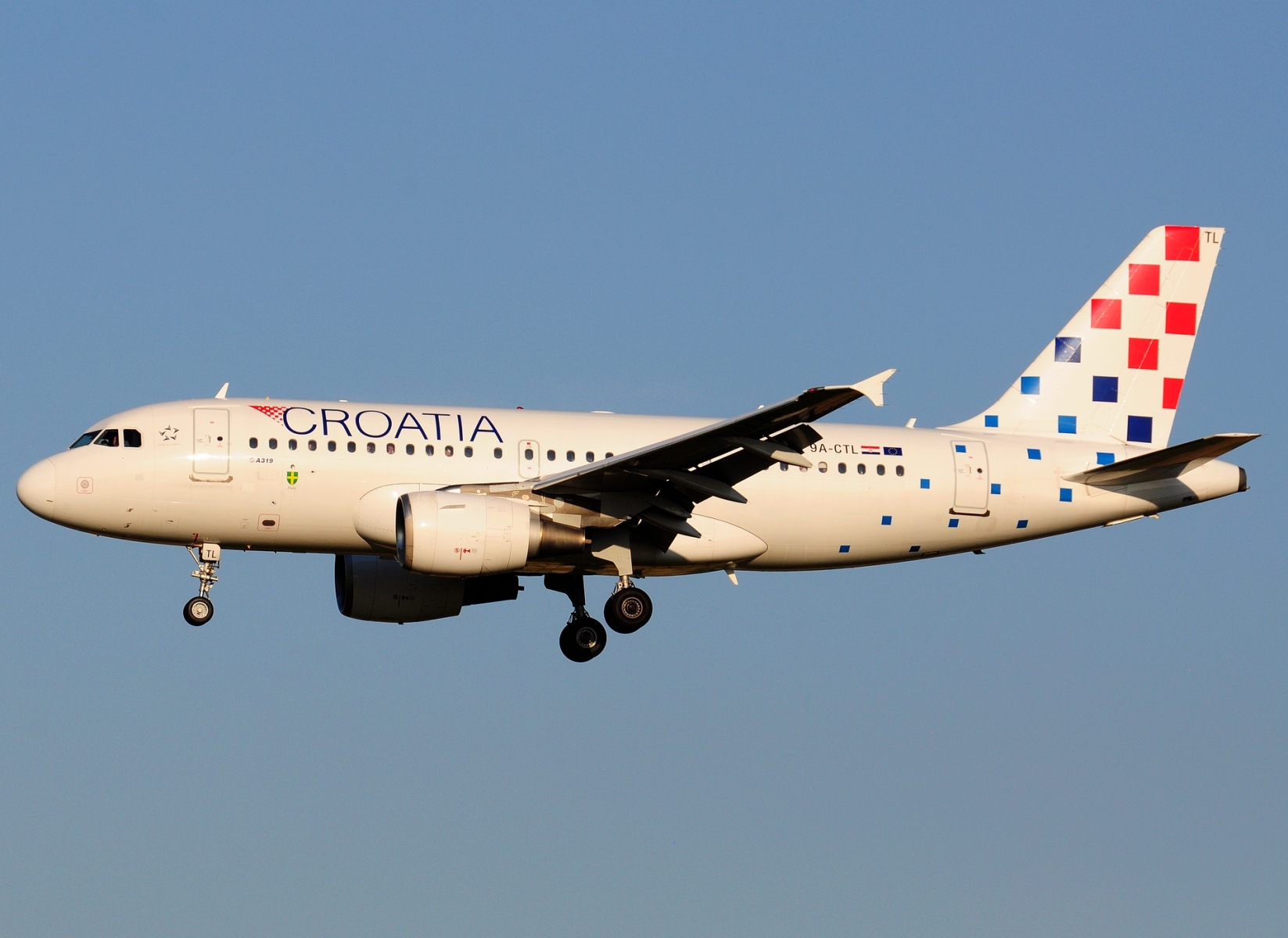 9A-CTL _ a319-112 _ Croatia Airlines _ BRU _ EBBR _ 12-07-2026