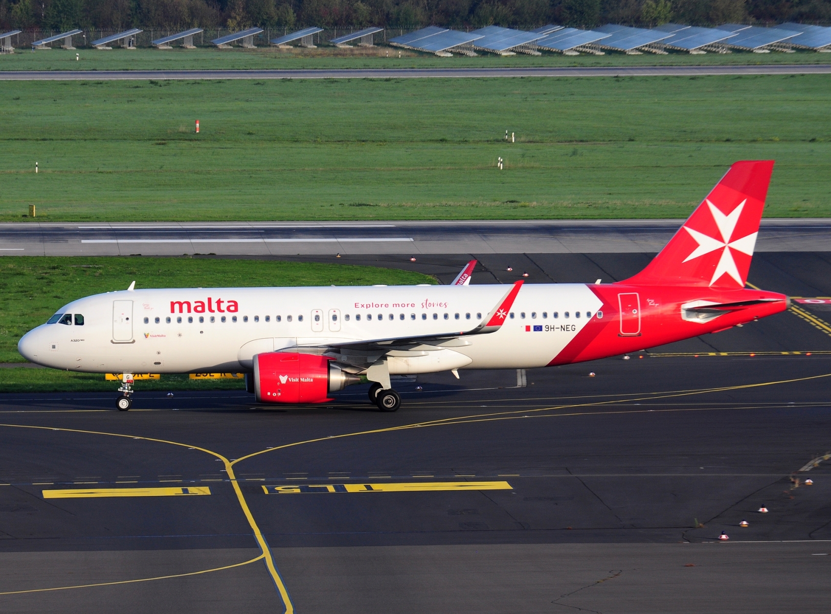 9H-NEG _ A320-251N(WL) _ KM Malta Airlines _ DUS _ EDDL _ 04-10-2026