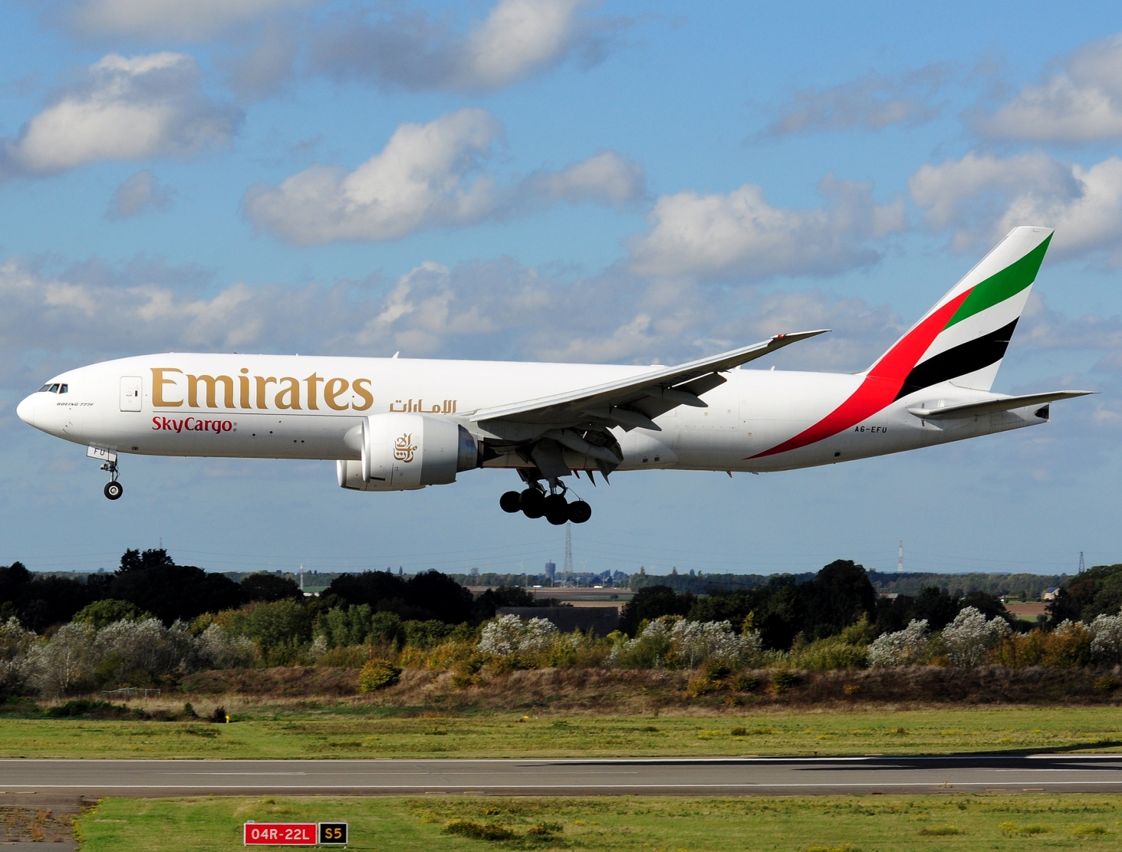 A6-EFU _ 777-F _ Emirates SkyCargo _ LGG _ EBLG _ 12-10-2026
