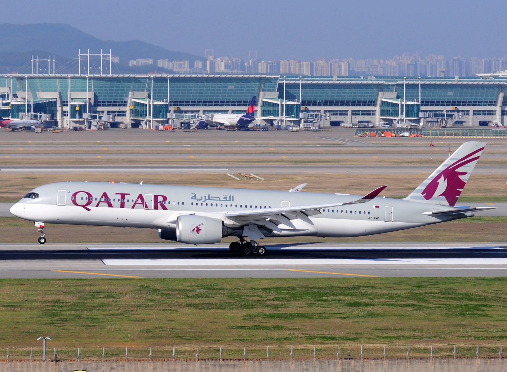 A7-AMF _ A350-941 _ Qatar Airways _ ICN _ RKSI _ 01-05-2026