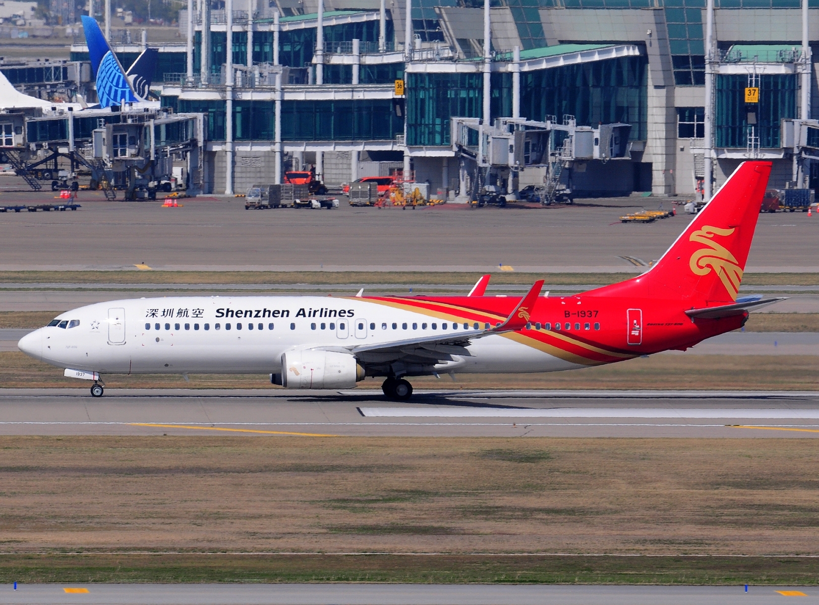 B-1937 _ 737-87L(WL) _ Shenzhen Airlines _ ICN _ RKSI _ 01-05-2026