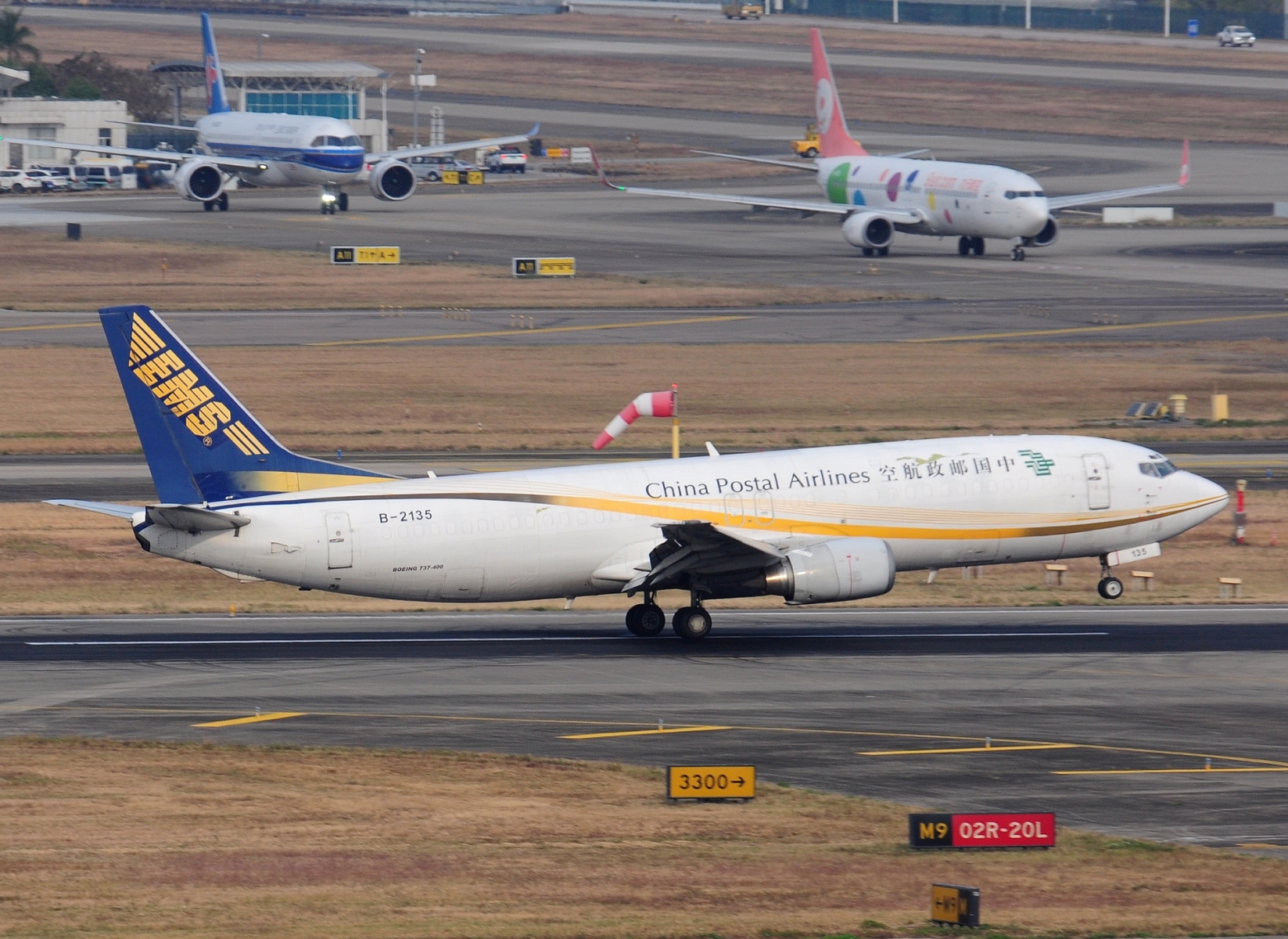 B-2135 _ 737-45R _ China Postal Airlines _ CAN _ ZGGG _ 08-02-2026