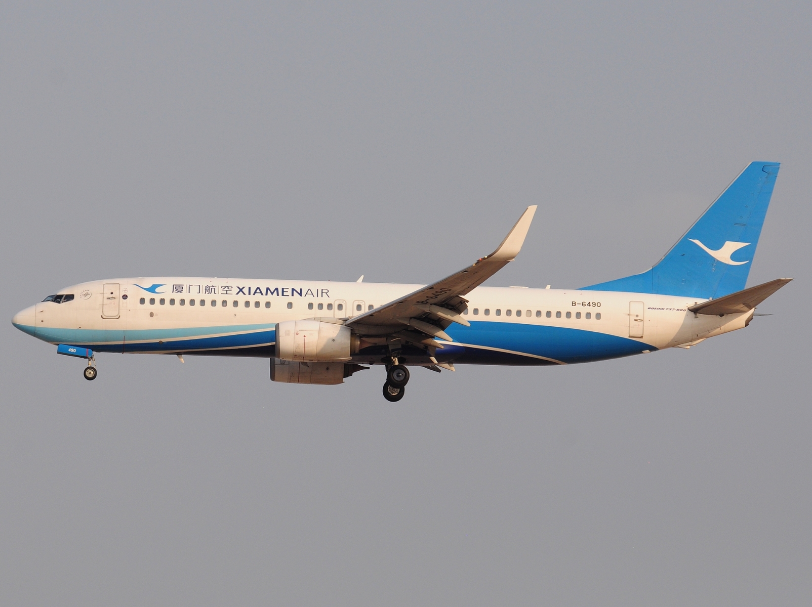 B-6490 _ 737-85C(WL) _ Xiamen Airlines _ CAN _ ZGGG _ 09-02-2026