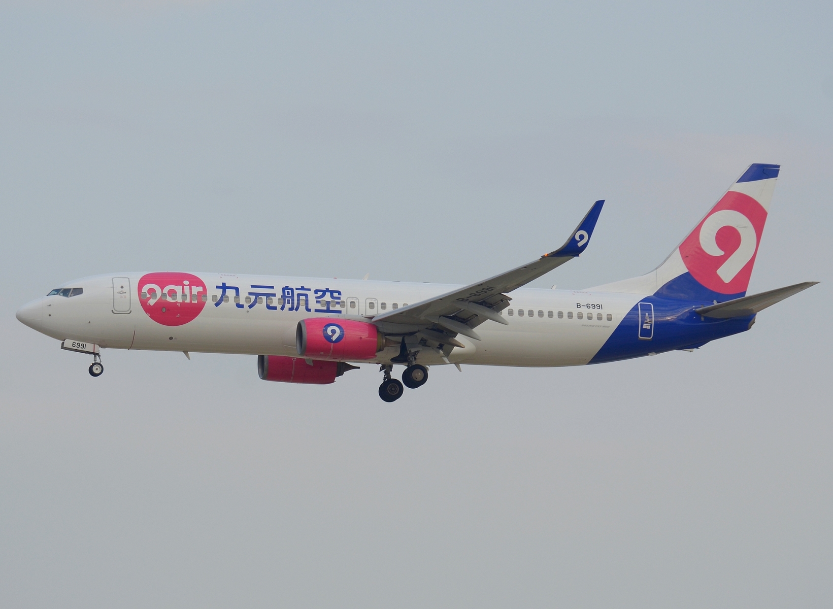 B-6991 _ 737-86N(WL) _ 9 Air _ CAN _ ZGGG _ 06-02-2026