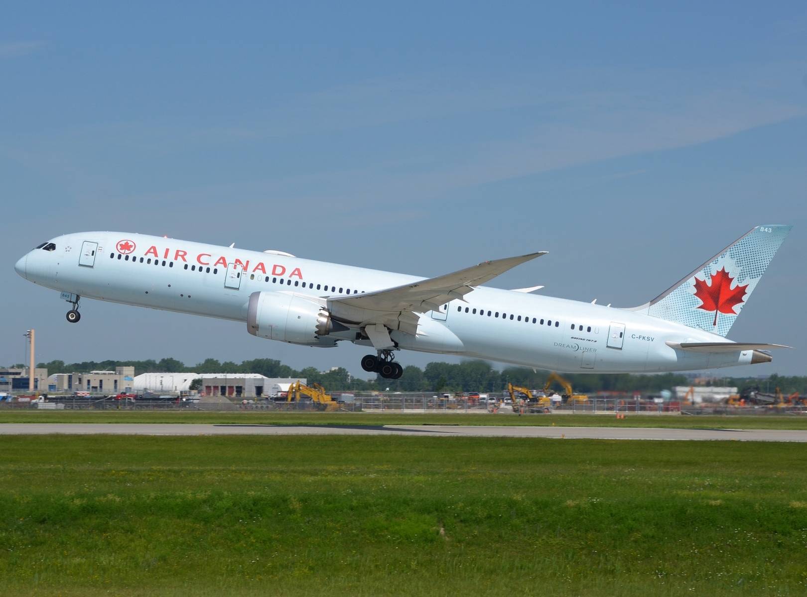 C-FKSV _ 787-9 Dreamliner _ Air Canada _ YUL _ CYUL _ 25-06-2026