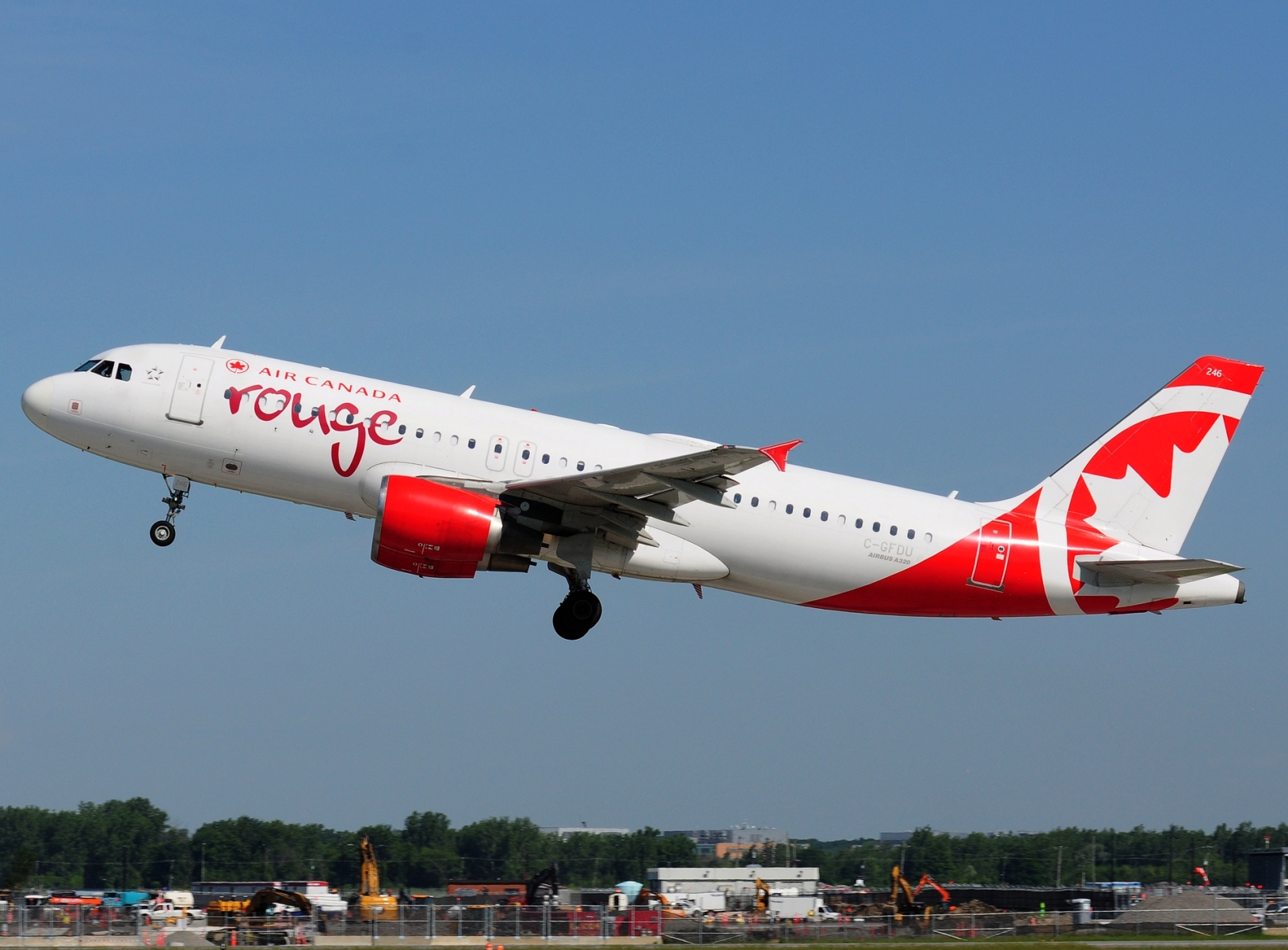C-GFDU _ A320-214 _ Air Canada Rouge _ YUL _ CYUL _ 25-06-2026