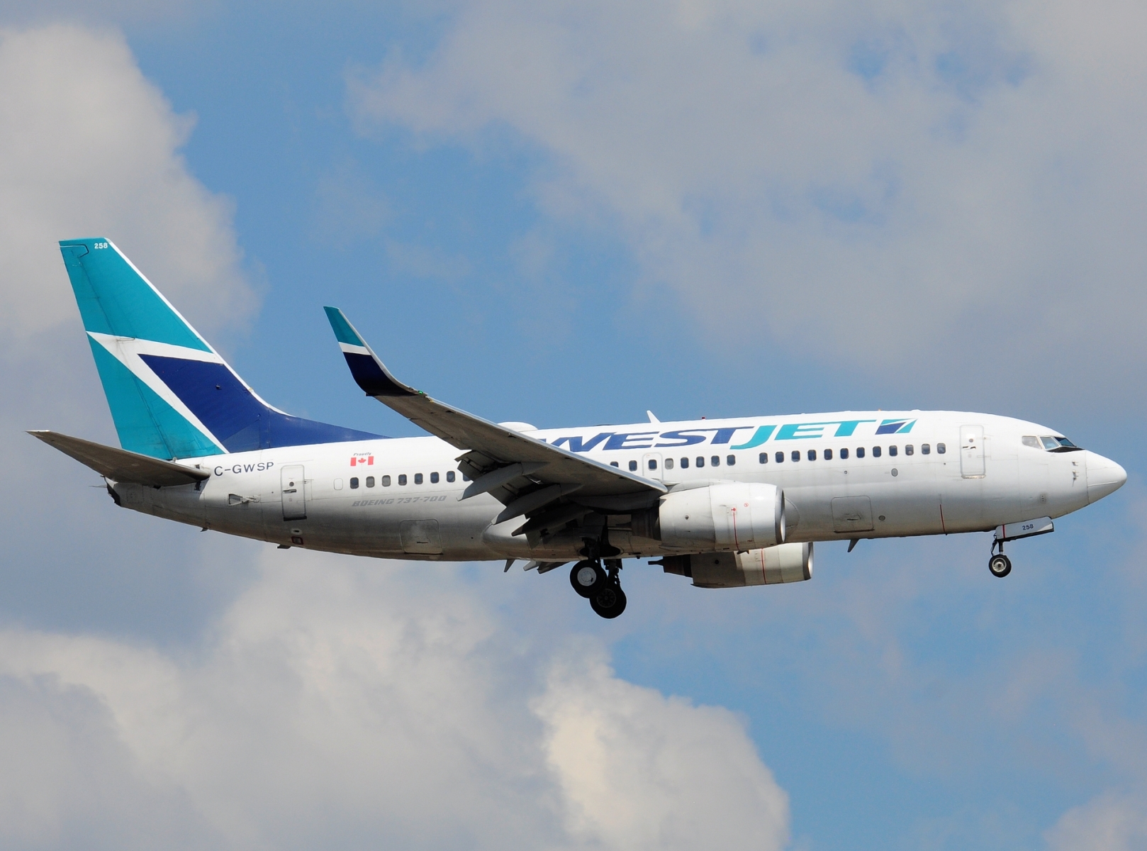 C-GWSP _ 737-7CT(WL) _ WestJet _ YYZ _ CYYZ _ 27-06-2026