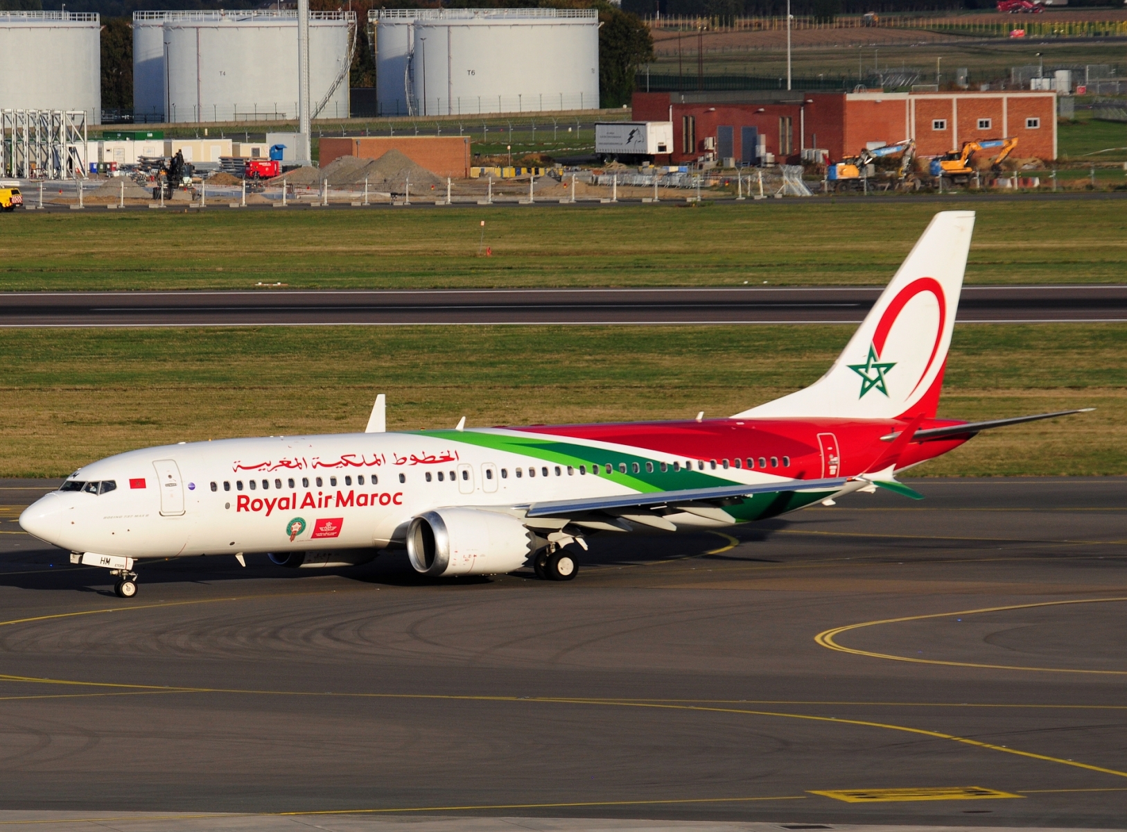 CN-RHM _ 737-8 MAX _ Royal Air Maroc _ BRU _ EBBR _ 15-10-2026