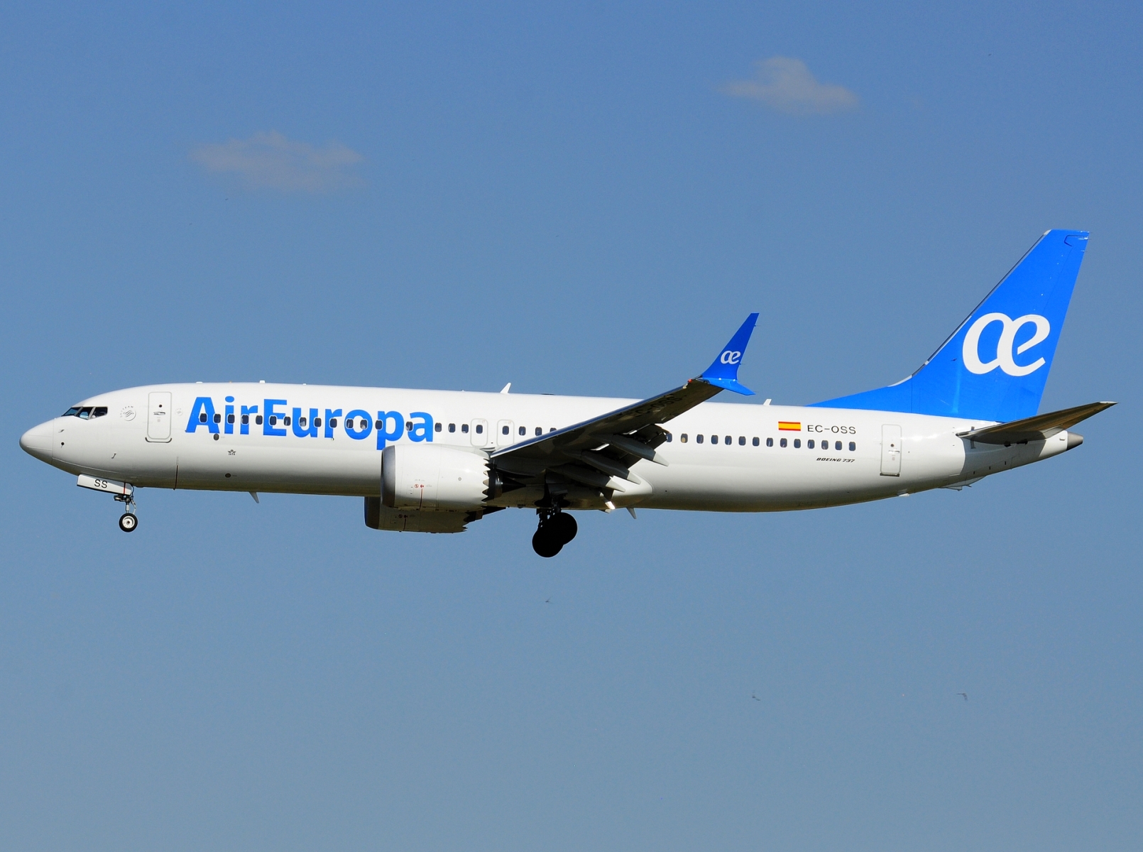 EC-OSS _ 737-8 MAX _ Air Europa _ BRU _ EBBR _ 12-07-2026