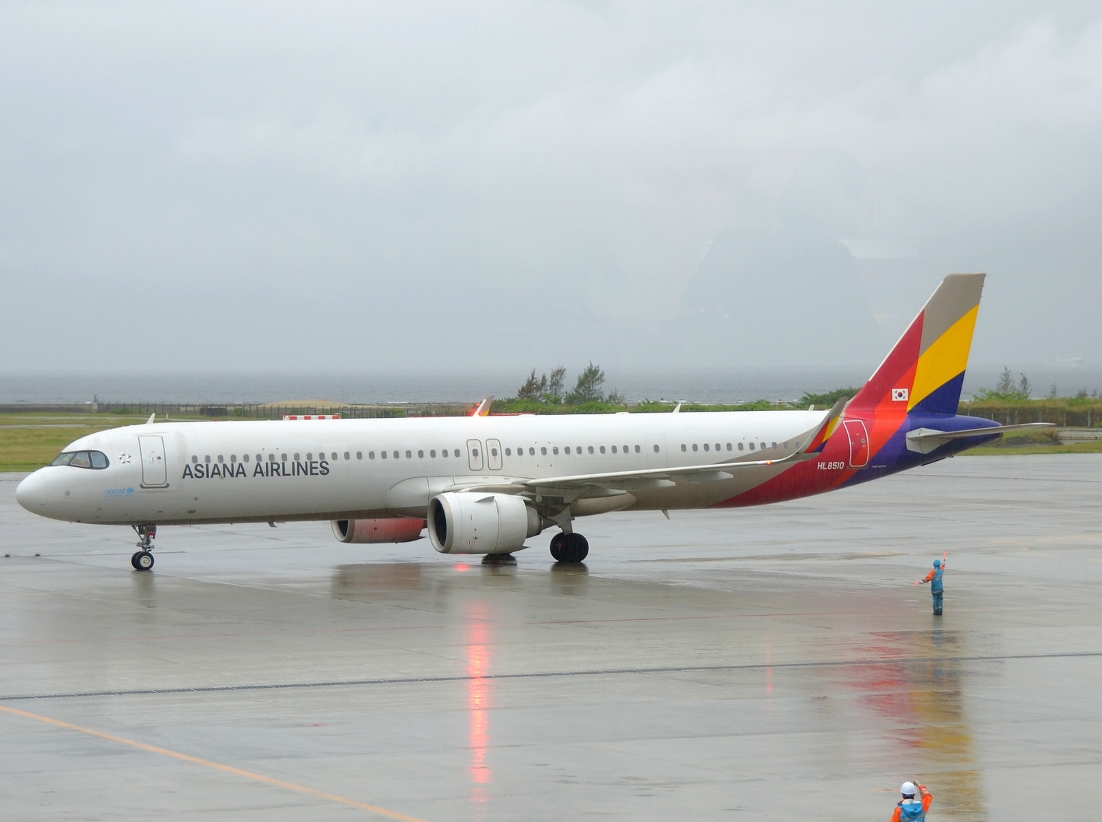 HL8510 _ A321-251NX(WL) _ Asiana Airlines _ OKA _ ROAH _ 08-05-2026