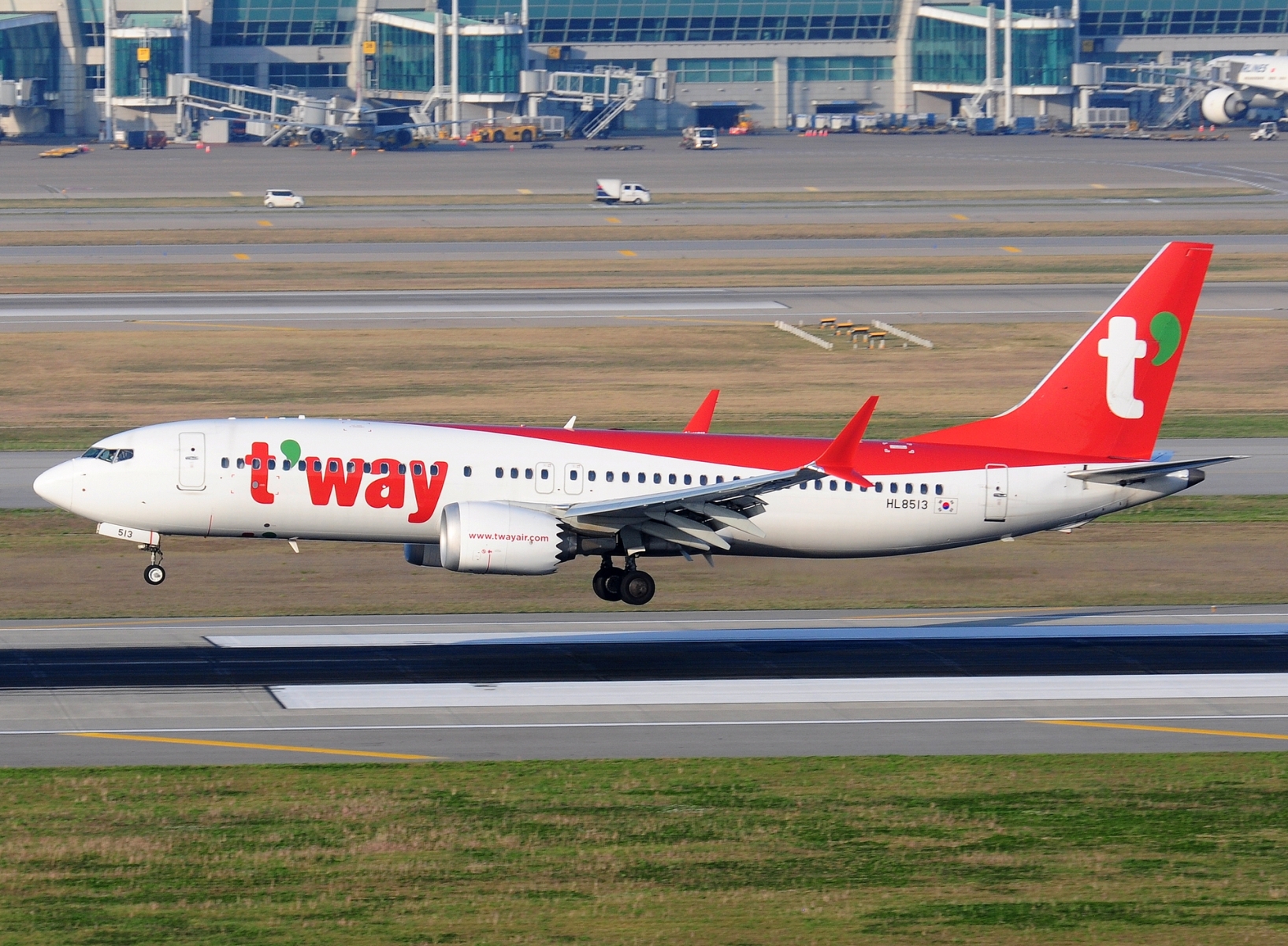 HL8513 _ 737-8 MAX _ T\'Way Air _ ICN _ RKSI _ 01-05-2026