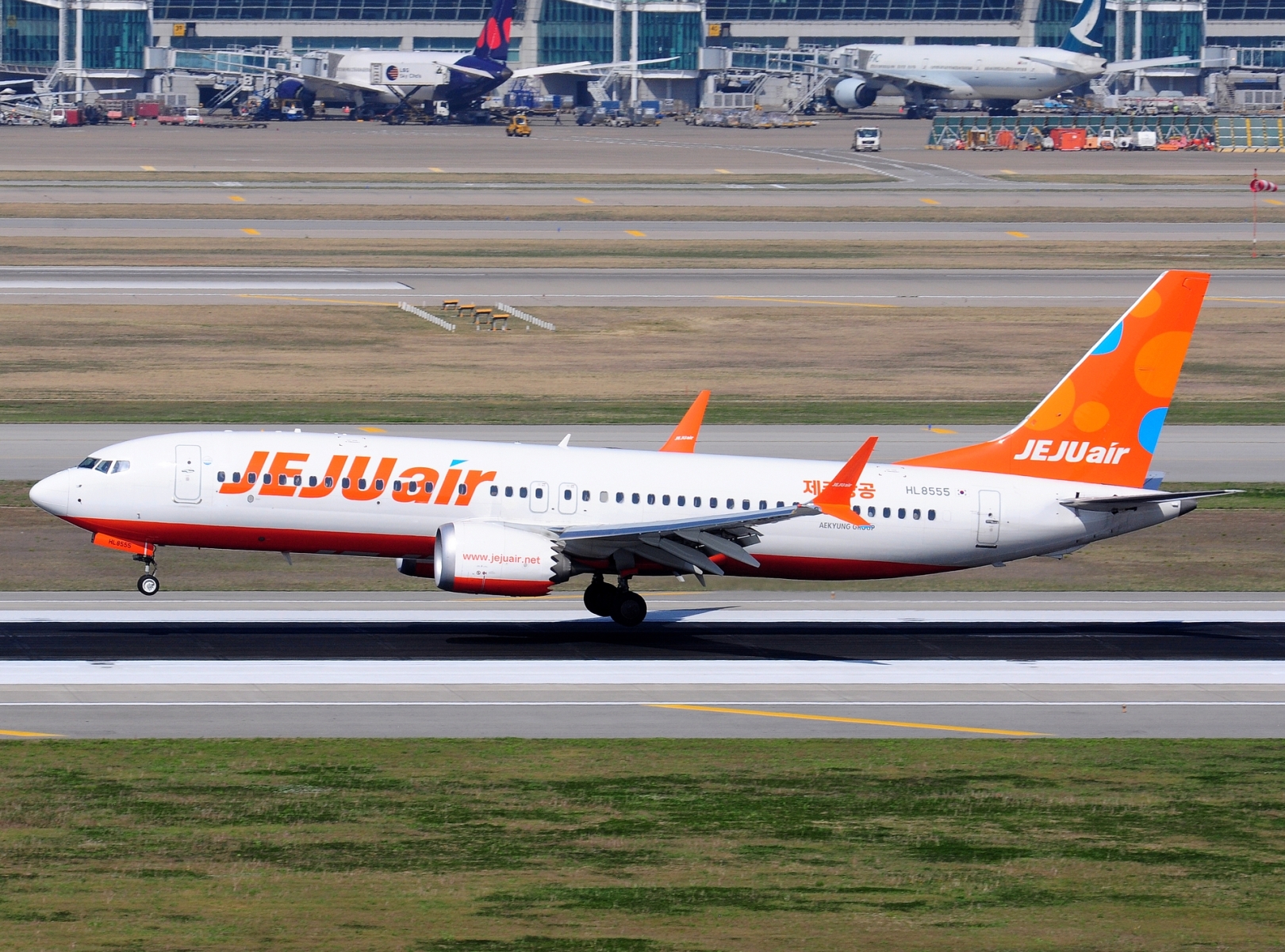 HL8555 _ 737-8 MAX _ Jeju Air _ ICN _ RKSI _ 01-05-2026