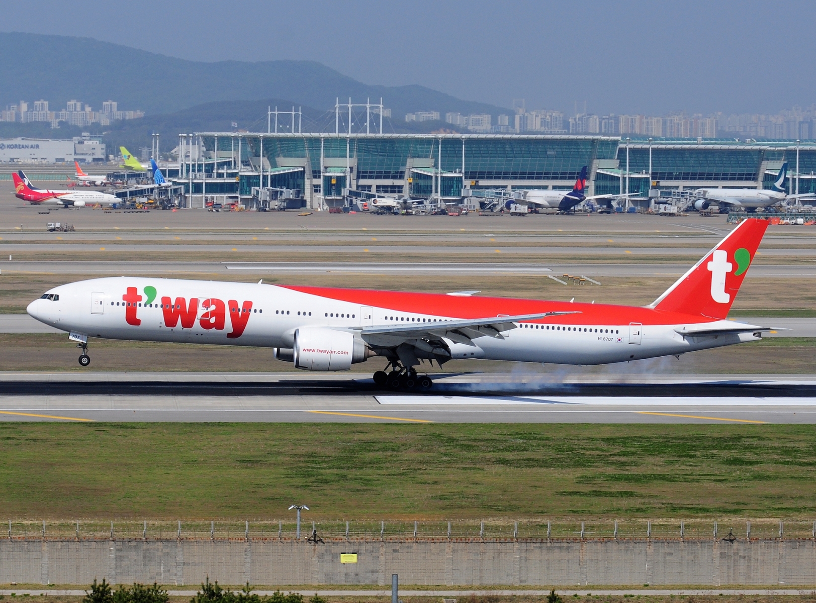 HL8707 _ 777-367(ER) _ T\'Way Air _ ICN _ RKSI _ 01-05-2026