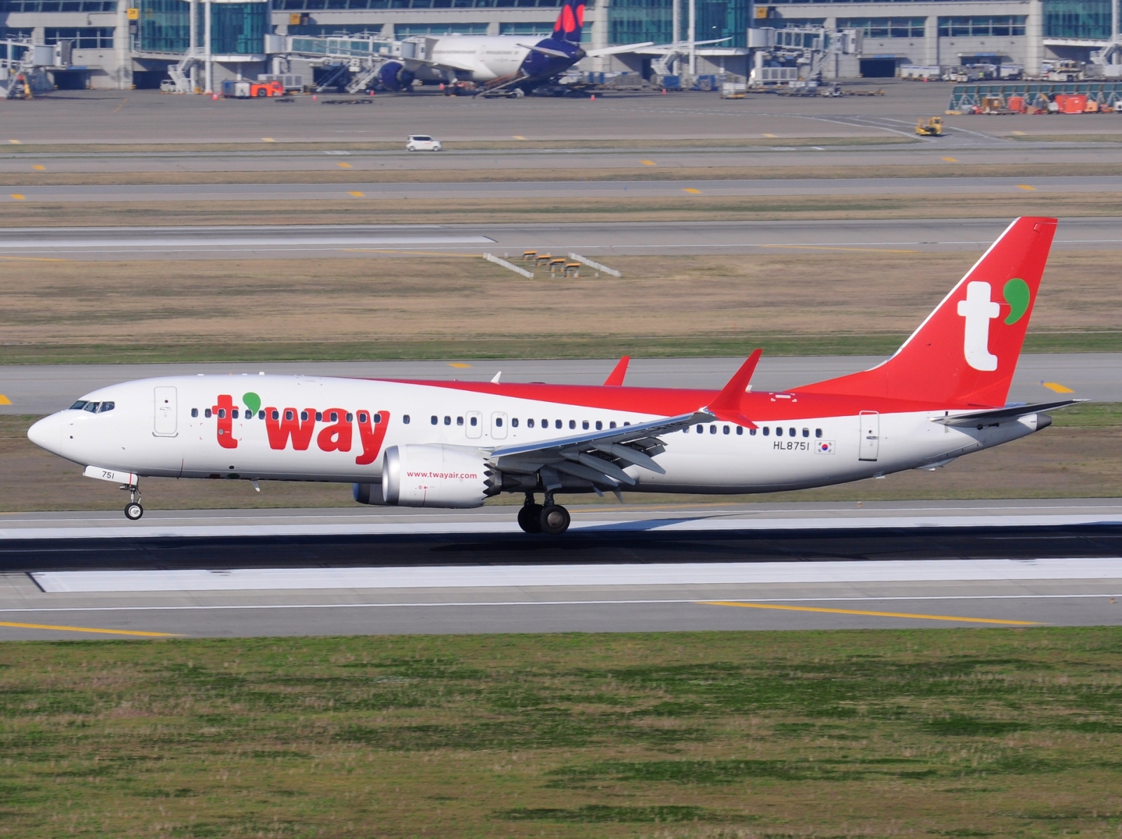 HL8751 _ 737-8 MAX _ T\'Way Air _ ICN _ RKSI _ 01-05-2026