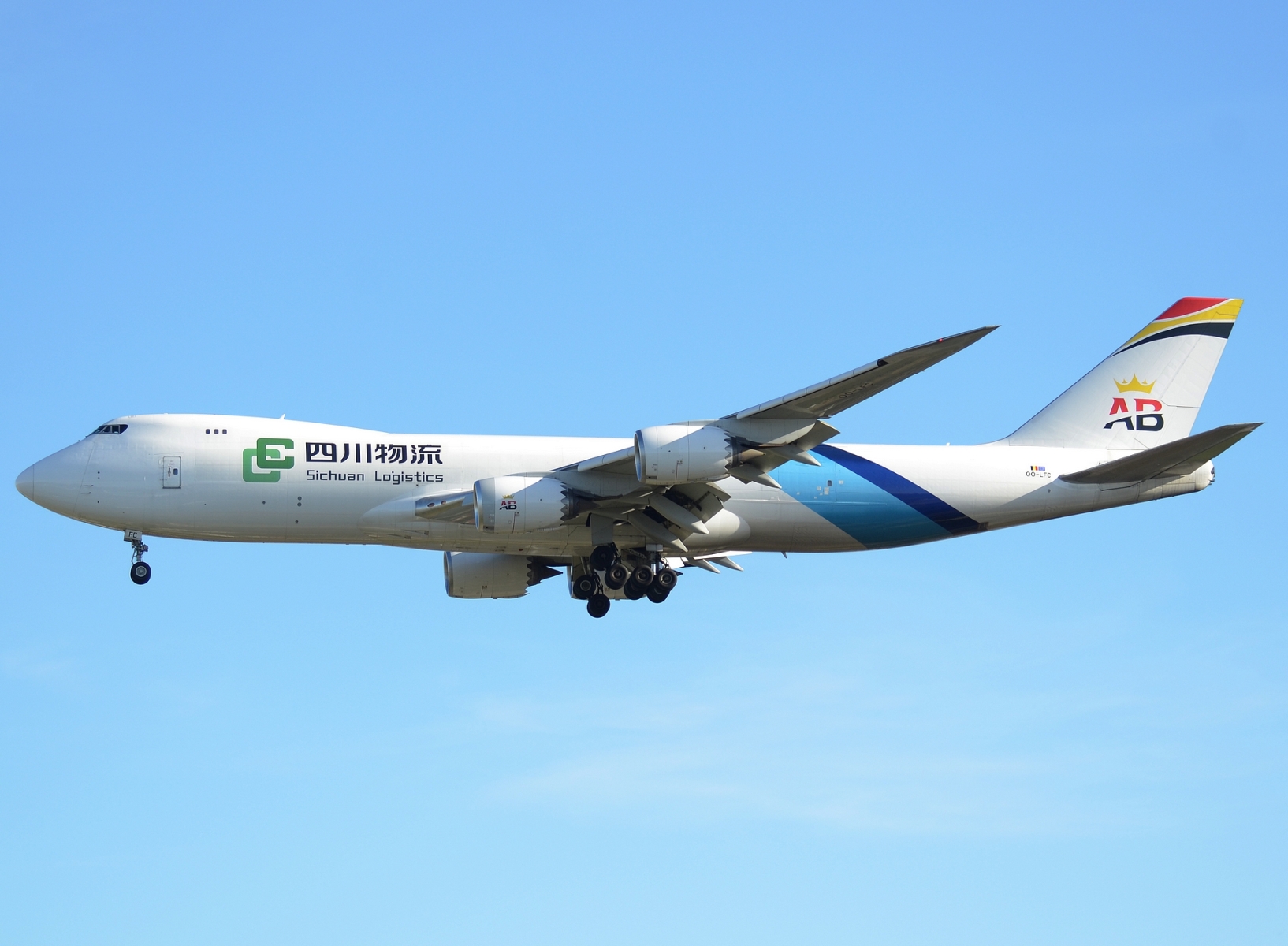 OO-LFC _ 747-87UF _ Sichuan Logistics _ BRU _ EBBR _ 08-04-2026